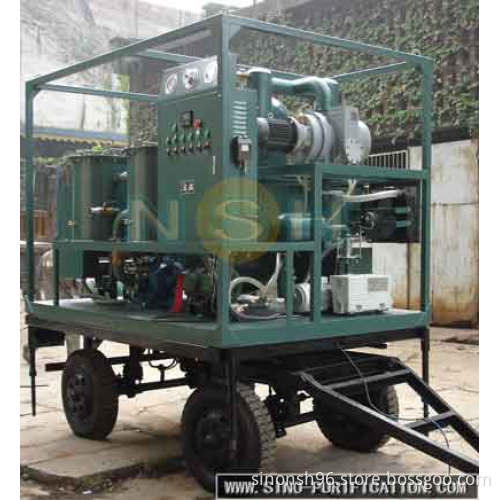 Vacuum transformer oil purifier (VFD-200)